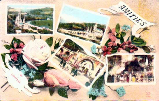 Cartes postales anciennes > CARTES POSTALES > carte postale ancienne > cartes-postales-ancienne.com Occitanie Hautes pyrenees Lourdes