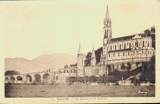 Cartes postales anciennes > CARTES POSTALES > carte postale ancienne > cartes-postales-ancienne.com Occitanie Hautes pyrenees Lourdes