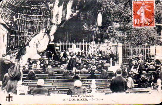 Cartes postales anciennes > CARTES POSTALES > carte postale ancienne > cartes-postales-ancienne.com Occitanie Hautes pyrenees Lourdes