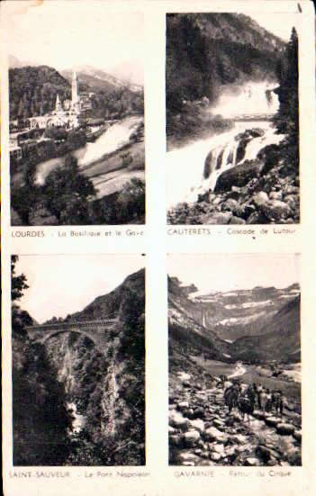 Cartes postales anciennes > CARTES POSTALES > carte postale ancienne > cartes-postales-ancienne.com Occitanie Hautes pyrenees Lourdes