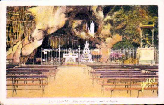 Cartes postales anciennes > CARTES POSTALES > carte postale ancienne > cartes-postales-ancienne.com Occitanie Hautes pyrenees Lourdes