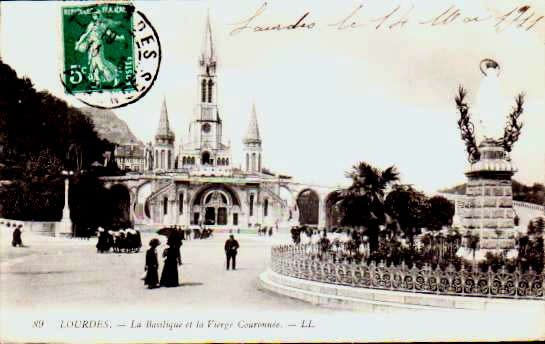 Cartes postales anciennes > CARTES POSTALES > carte postale ancienne > cartes-postales-ancienne.com Occitanie Hautes pyrenees Lourdes