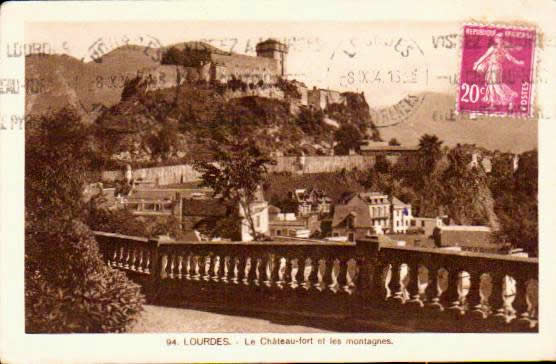 Cartes postales anciennes > CARTES POSTALES > carte postale ancienne > cartes-postales-ancienne.com Occitanie Hautes pyrenees Lourdes