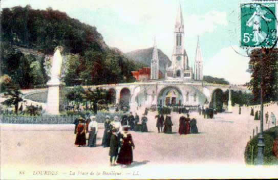 Cartes postales anciennes > CARTES POSTALES > carte postale ancienne > cartes-postales-ancienne.com Occitanie Hautes pyrenees Lourdes