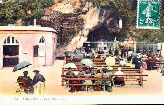 Cartes postales anciennes > CARTES POSTALES > carte postale ancienne > cartes-postales-ancienne.com Occitanie Hautes pyrenees Lourdes