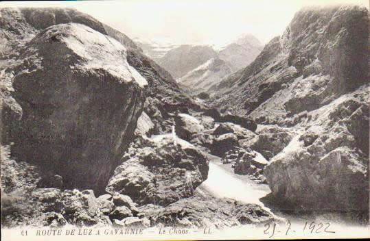 Cartes postales anciennes > CARTES POSTALES > carte postale ancienne > cartes-postales-ancienne.com Occitanie Hautes pyrenees Luz Saint Sauveur