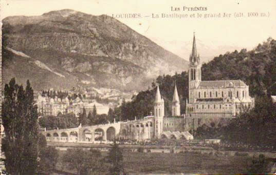 Cartes postales anciennes > CARTES POSTALES > carte postale ancienne > cartes-postales-ancienne.com Occitanie Hautes pyrenees Lourdes