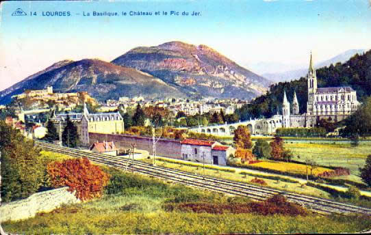 Cartes postales anciennes > CARTES POSTALES > carte postale ancienne > cartes-postales-ancienne.com Occitanie Hautes pyrenees Lourdes