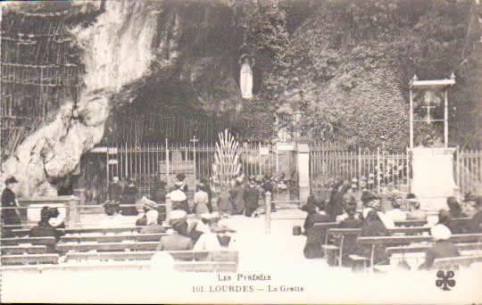 Cartes postales anciennes > CARTES POSTALES > carte postale ancienne > cartes-postales-ancienne.com Occitanie Hautes pyrenees Lourdes