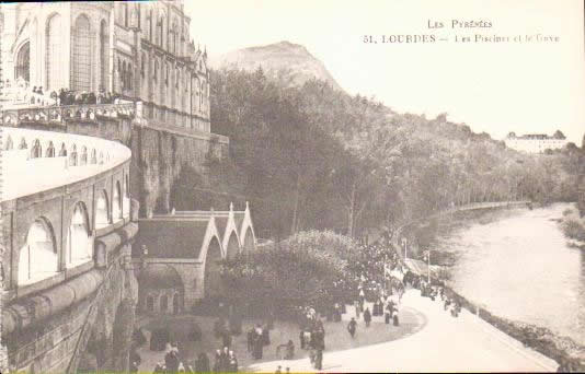 Cartes postales anciennes > CARTES POSTALES > carte postale ancienne > cartes-postales-ancienne.com Occitanie Hautes pyrenees Lourdes