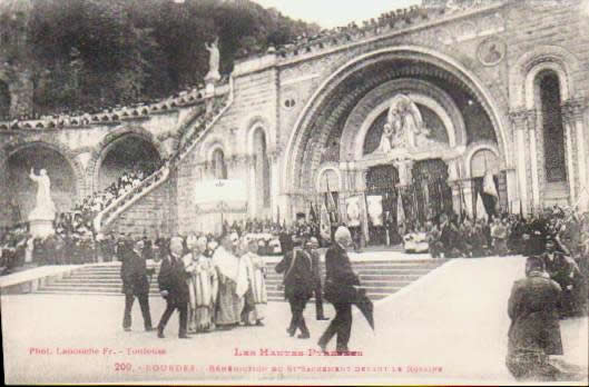 Cartes postales anciennes > CARTES POSTALES > carte postale ancienne > cartes-postales-ancienne.com Occitanie Hautes pyrenees Lourdes