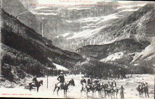 Cartes postales anciennes > CARTES POSTALES > carte postale ancienne > cartes-postales-ancienne.com Occitanie Hautes pyrenees Gavarnie