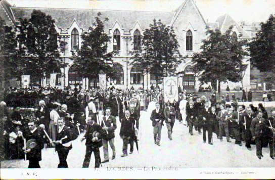 Cartes postales anciennes > CARTES POSTALES > carte postale ancienne > cartes-postales-ancienne.com Occitanie Hautes pyrenees Lourdes