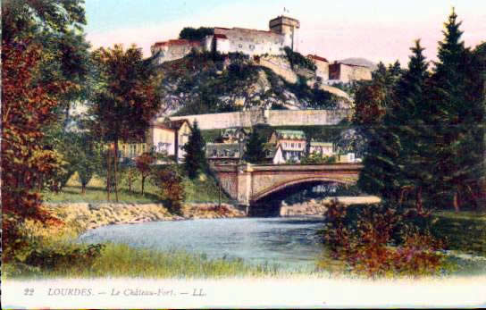 Cartes postales anciennes > CARTES POSTALES > carte postale ancienne > cartes-postales-ancienne.com Occitanie Hautes pyrenees Lourdes