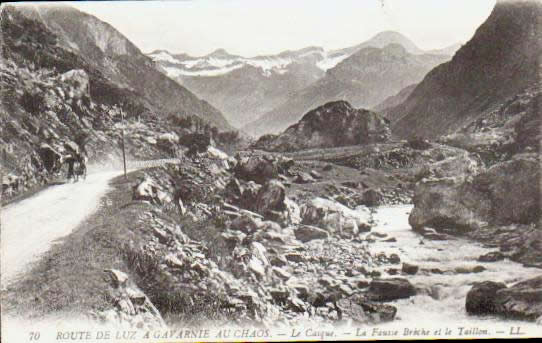 Cartes postales anciennes > CARTES POSTALES > carte postale ancienne > cartes-postales-ancienne.com Occitanie Hautes pyrenees Gavarnie