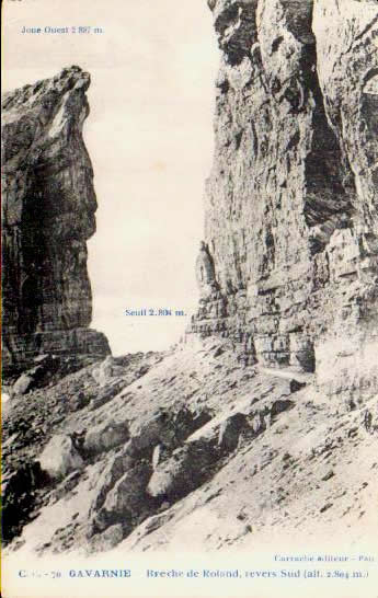 Cartes postales anciennes > CARTES POSTALES > carte postale ancienne > cartes-postales-ancienne.com Occitanie Hautes pyrenees Gavarnie