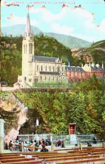 Cartes postales anciennes > CARTES POSTALES > carte postale ancienne > cartes-postales-ancienne.com Occitanie Hautes pyrenees Lourdes