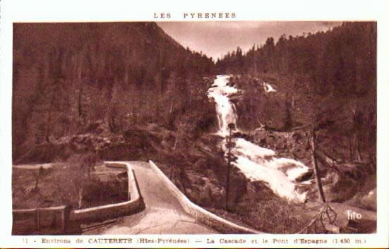 Cartes postales anciennes > CARTES POSTALES > carte postale ancienne > cartes-postales-ancienne.com Occitanie Hautes pyrenees Cauterets