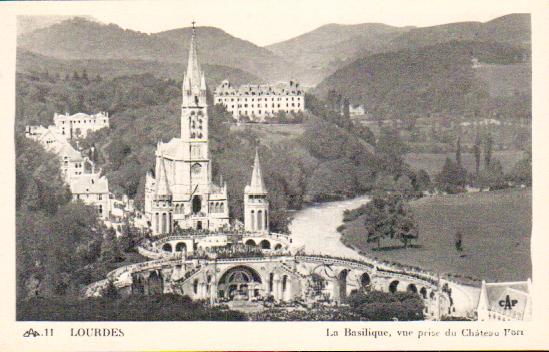 Cartes postales anciennes > CARTES POSTALES > carte postale ancienne > cartes-postales-ancienne.com Occitanie Hautes pyrenees Lourdes