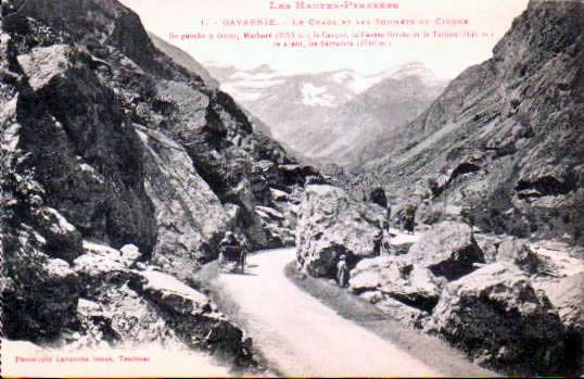 Cartes postales anciennes > CARTES POSTALES > carte postale ancienne > cartes-postales-ancienne.com Occitanie Hautes pyrenees Gavarnie