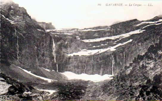 Cartes postales anciennes > CARTES POSTALES > carte postale ancienne > cartes-postales-ancienne.com Occitanie Hautes pyrenees Gavarnie