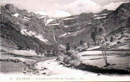 Cartes postales anciennes > CARTES POSTALES > carte postale ancienne > cartes-postales-ancienne.com Occitanie Hautes pyrenees Gavarnie