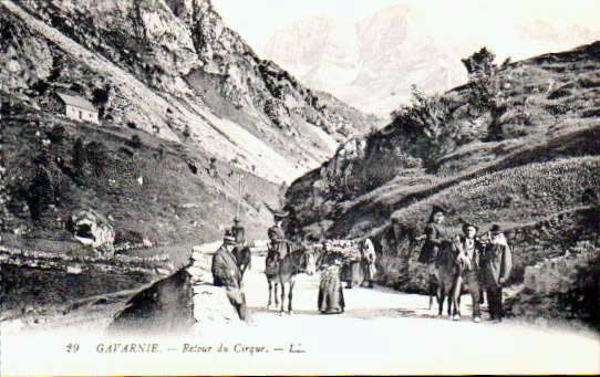 Cartes postales anciennes > CARTES POSTALES > carte postale ancienne > cartes-postales-ancienne.com Occitanie Hautes pyrenees Gavarnie