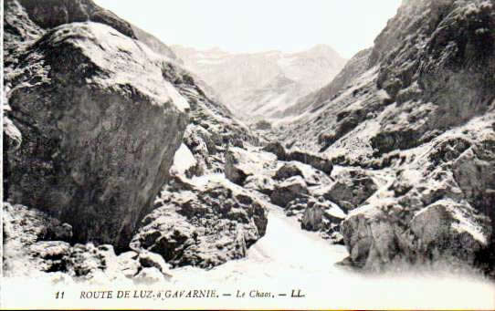 Cartes postales anciennes > CARTES POSTALES > carte postale ancienne > cartes-postales-ancienne.com Occitanie Hautes pyrenees Gavarnie