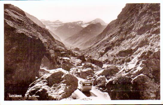 Cartes postales anciennes > CARTES POSTALES > carte postale ancienne > cartes-postales-ancienne.com Occitanie Hautes pyrenees Gavarnie