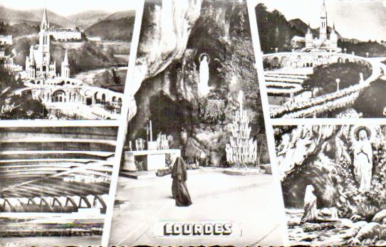 Cartes postales anciennes > CARTES POSTALES > carte postale ancienne > cartes-postales-ancienne.com Occitanie Hautes pyrenees Lourdes