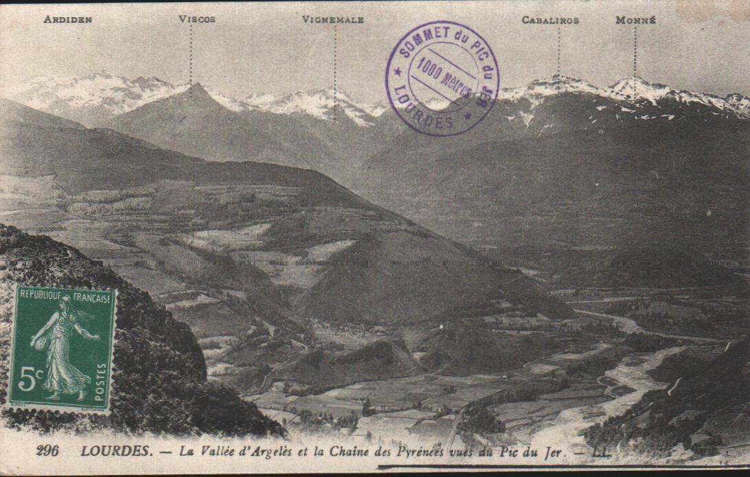 Cartes postales anciennes > CARTES POSTALES > carte postale ancienne > cartes-postales-ancienne.com Occitanie Hautes pyrenees Lourdes