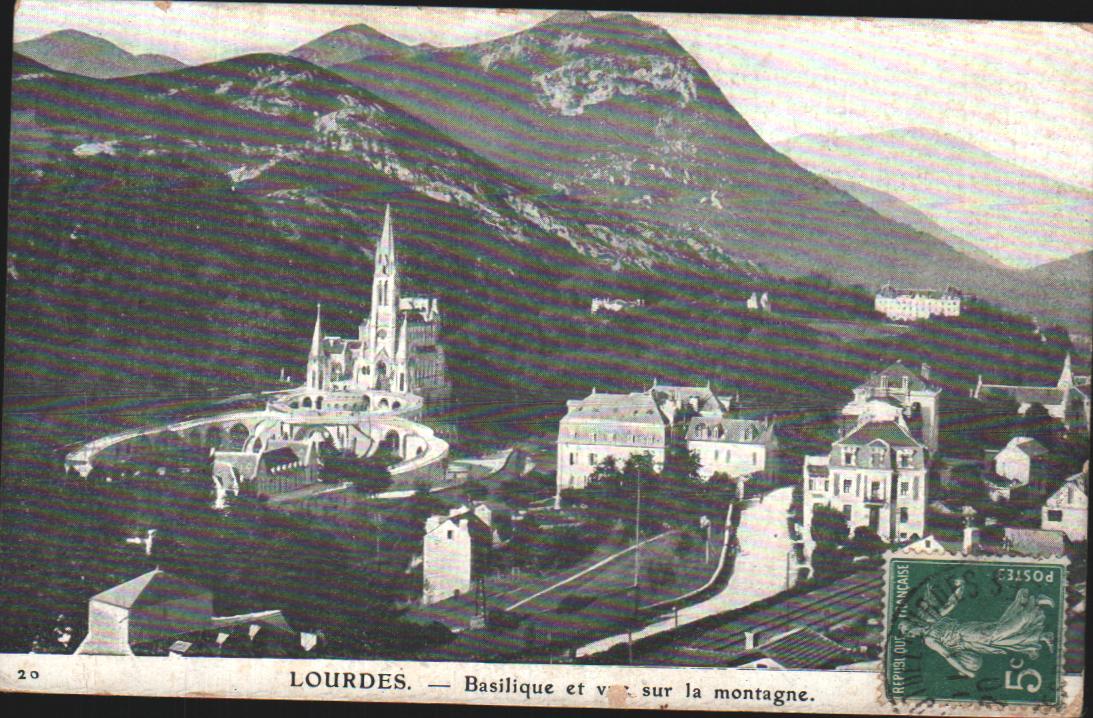 Cartes postales anciennes > CARTES POSTALES > carte postale ancienne > cartes-postales-ancienne.com Occitanie Hautes pyrenees Lourdes