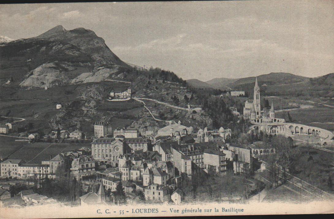 Cartes postales anciennes > CARTES POSTALES > carte postale ancienne > cartes-postales-ancienne.com Occitanie Hautes pyrenees Lourdes