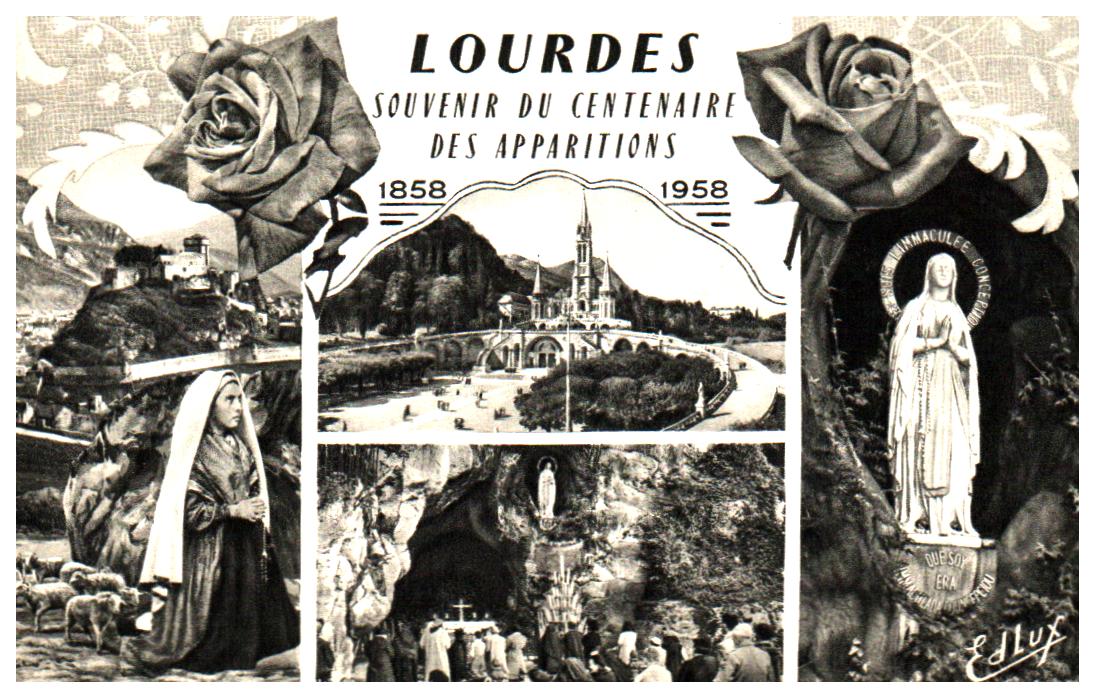 Cartes postales anciennes > CARTES POSTALES > carte postale ancienne > cartes-postales-ancienne.com Occitanie Hautes pyrenees Lourdes