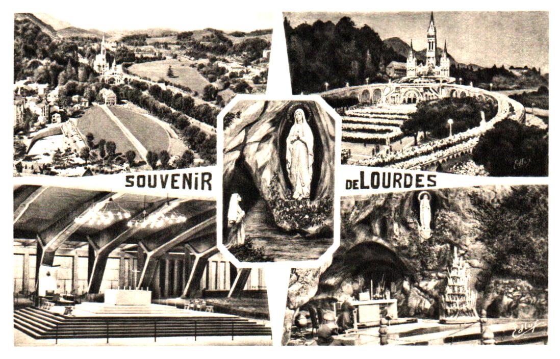 Cartes postales anciennes > CARTES POSTALES > carte postale ancienne > cartes-postales-ancienne.com Occitanie Hautes pyrenees Lourdes