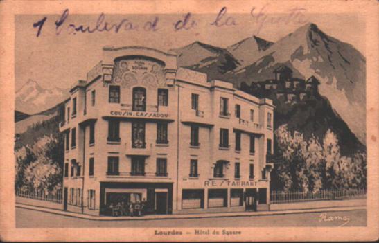 Cartes postales anciennes > CARTES POSTALES > carte postale ancienne > cartes-postales-ancienne.com Occitanie Hautes pyrenees Lourdes