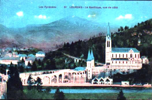 Cartes postales anciennes > CARTES POSTALES > carte postale ancienne > cartes-postales-ancienne.com Occitanie Hautes pyrenees Lourdes