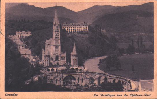 Cartes postales anciennes > CARTES POSTALES > carte postale ancienne > cartes-postales-ancienne.com Occitanie Hautes pyrenees Lourdes