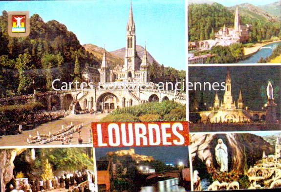 Cartes postales anciennes > CARTES POSTALES > carte postale ancienne > cartes-postales-ancienne.com Occitanie Lourdes