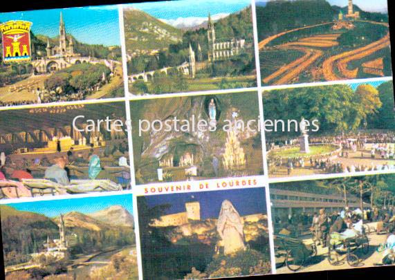 Cartes postales anciennes > CARTES POSTALES > carte postale ancienne > cartes-postales-ancienne.com Occitanie Lourdes