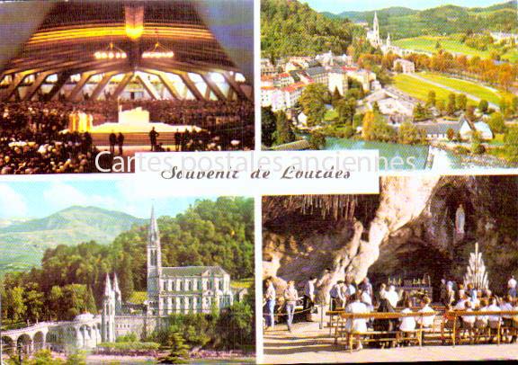 Cartes postales anciennes > CARTES POSTALES > carte postale ancienne > cartes-postales-ancienne.com Occitanie Lourdes