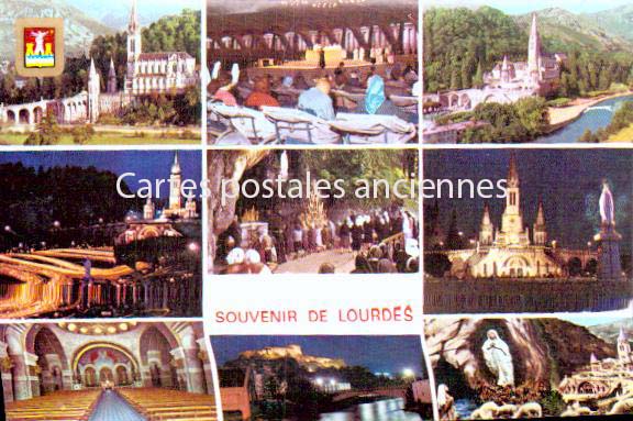 Cartes postales anciennes > CARTES POSTALES > carte postale ancienne > cartes-postales-ancienne.com Occitanie Lourdes