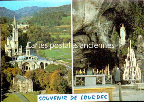 Cartes postales anciennes > CARTES POSTALES > carte postale ancienne > cartes-postales-ancienne.com Occitanie Lourdes