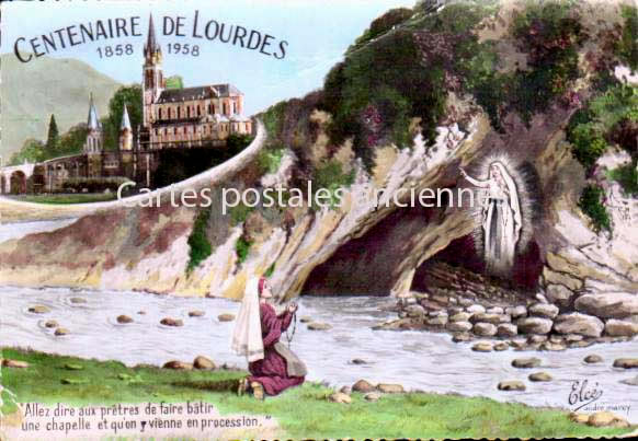 Cartes postales anciennes > CARTES POSTALES > carte postale ancienne > cartes-postales-ancienne.com Occitanie Lourdes