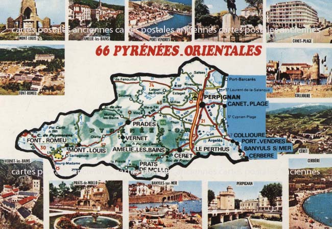 Cartes postales anciennes > CARTES POSTALES > carte postale ancienne > cartes-postales-ancienne.com Occitanie Pyrenees orientales