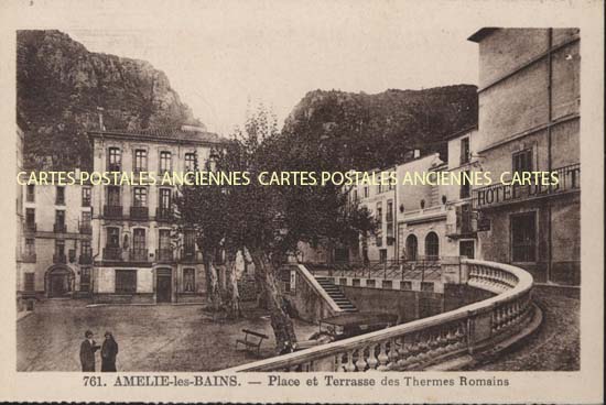 Cartes postales anciennes > CARTES POSTALES > carte postale ancienne > cartes-postales-ancienne.com Occitanie Pyrenees orientales Amelie Les Bains Palalda