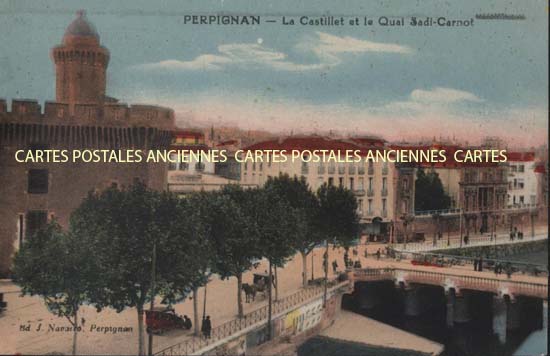 Cartes postales anciennes > CARTES POSTALES > carte postale ancienne > cartes-postales-ancienne.com Occitanie Pyrenees orientales Perpignan