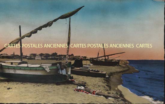 Cartes postales anciennes > CARTES POSTALES > carte postale ancienne > cartes-postales-ancienne.com Occitanie Pyrenees orientales Canet Plage