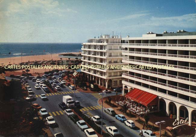 Cartes postales anciennes > CARTES POSTALES > carte postale ancienne > cartes-postales-ancienne.com Occitanie Pyrenees orientales Canet Plage