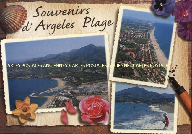 Cartes postales anciennes > CARTES POSTALES > carte postale ancienne > cartes-postales-ancienne.com Occitanie Pyrenees orientales Argeles Sur Mer